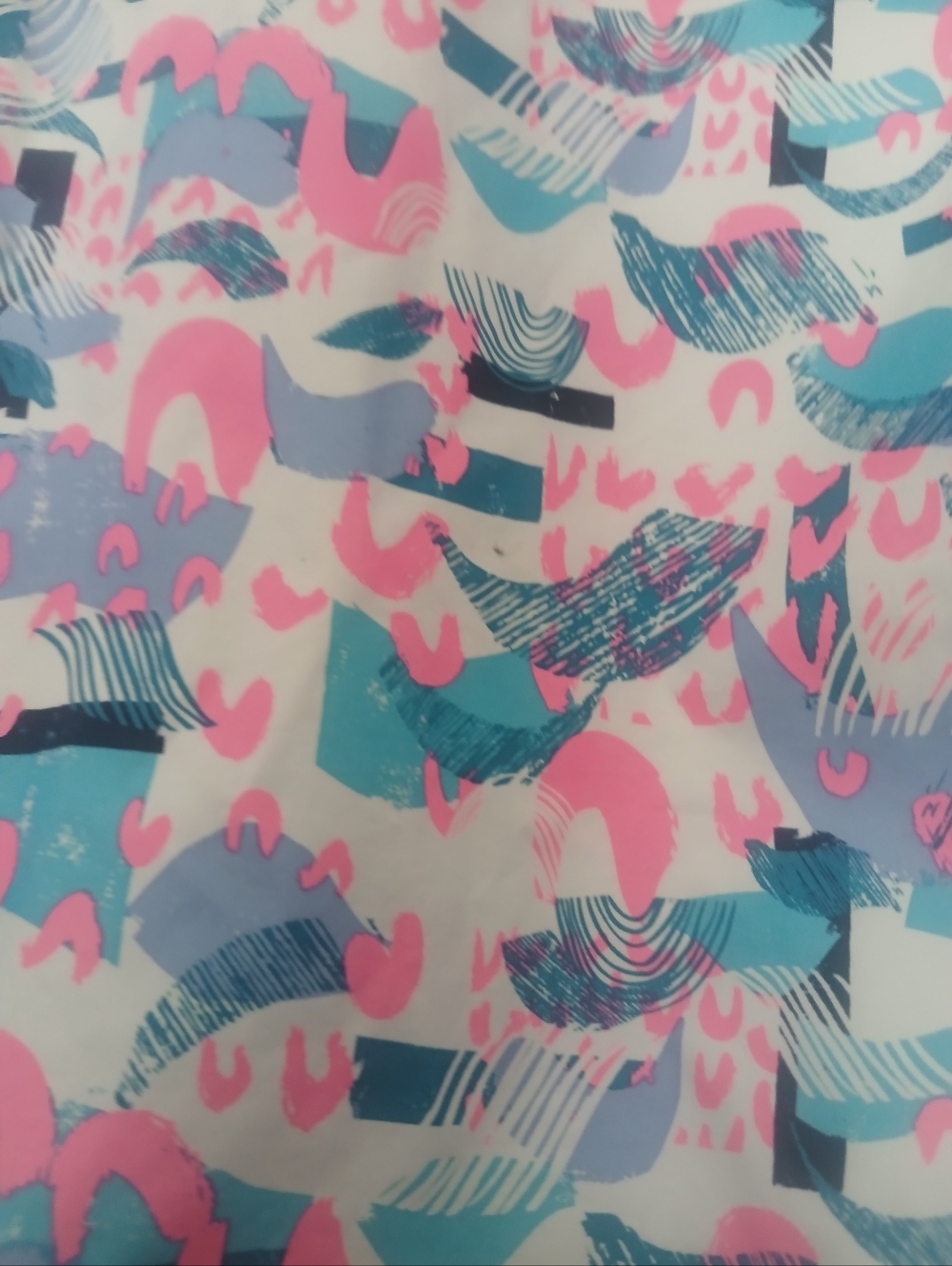 The North Face Girls' Pink & Teal Printed Raincoat - Picture 5 of 10